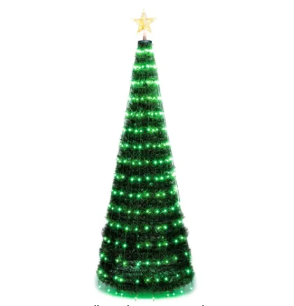 

Led Outdoor Spiral Rope Light Christmas Tree For Street Decoration And New Year Christmas Decoration