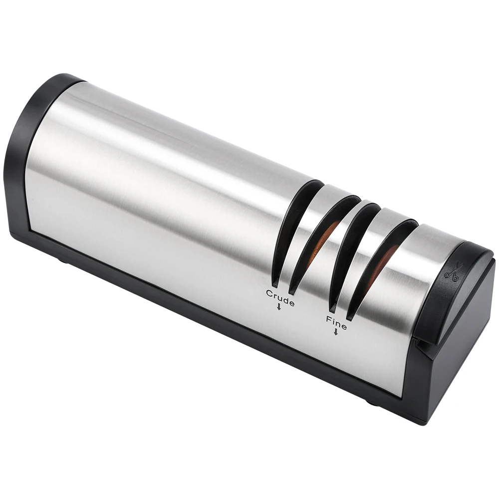 

WB-ES01 afilador de cuchillo aiguiseur de couteau messenslijper electric knife sharpener, Silver