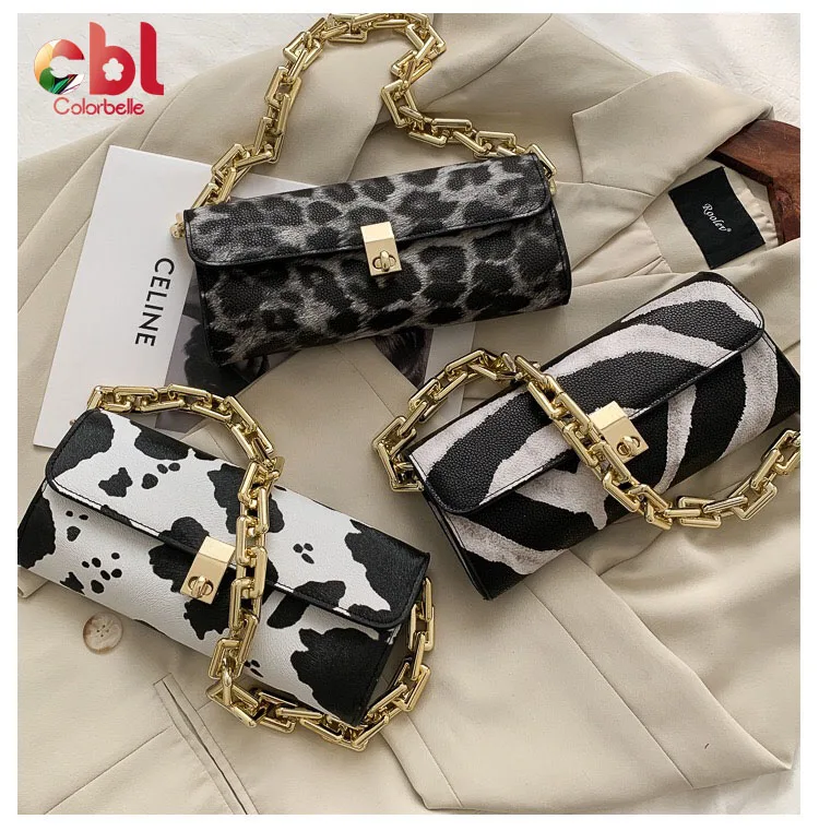 

Joker cow printing shoulder bag designer underarm sling handbags and purses ladies handbags for women, As picture