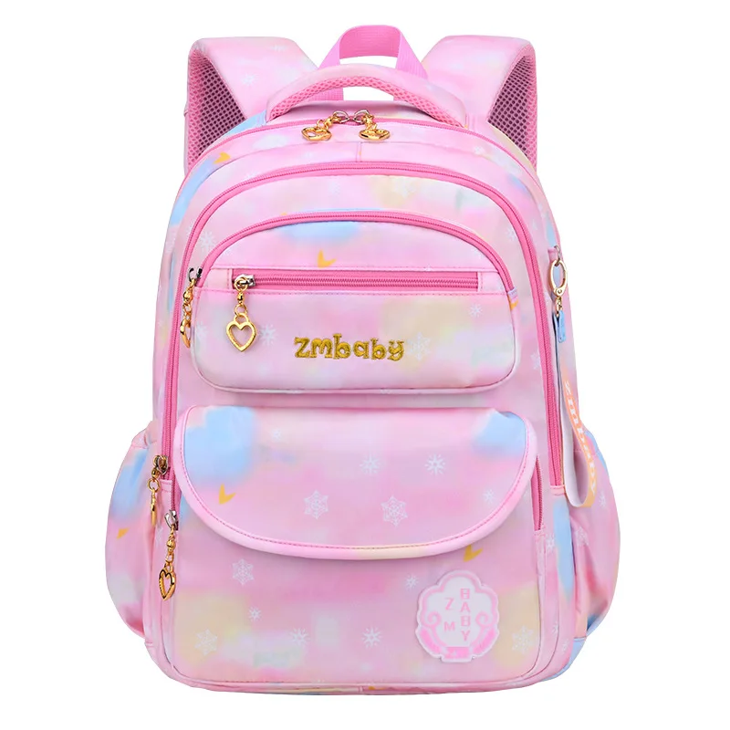

Pupils sweet and cute girls shoulders 6-12 years old large capacity wear-resistant children's bag