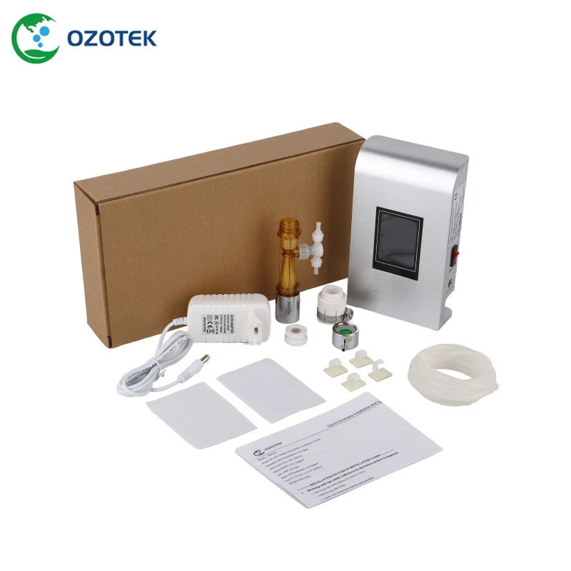 

OZOTEK Generator Ozone Water TWO002 With Venturi 0.2-1.0 PPM 200-900 LPH for Water Purification