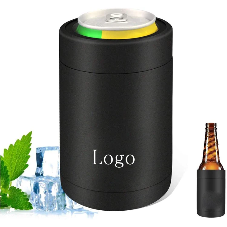 

355/375ml Factory direct stock color metal stainless steel can cooler