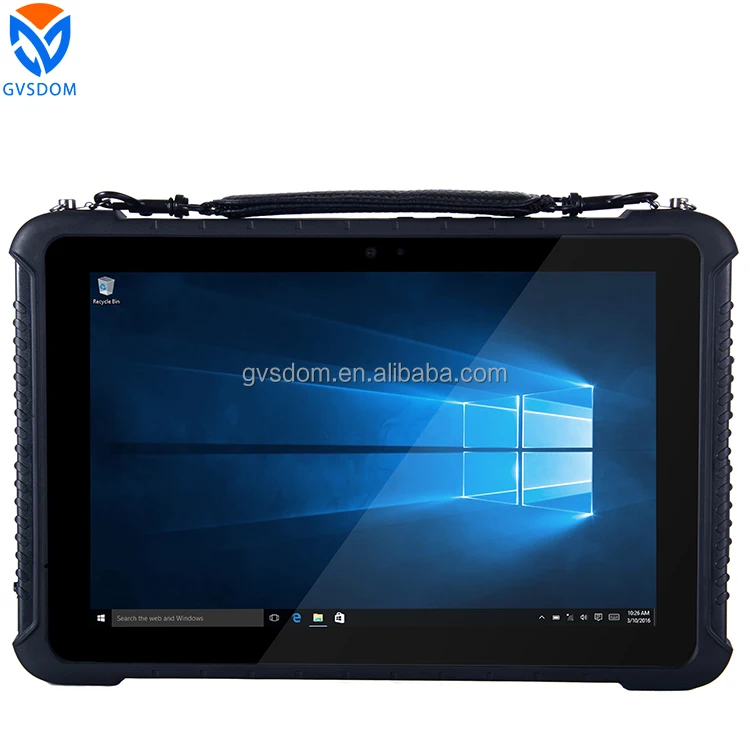 

GVSDOM Y105 Industrial tablet With M3Y730 Rugged tablet Windows 10 IP65 Rugged Tablet with fingerprint RJ45 RS232