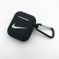 

Amazon Nike Air pods2 wireless earphone case soft silicon cover protective carrying anti loss case for airpods 2