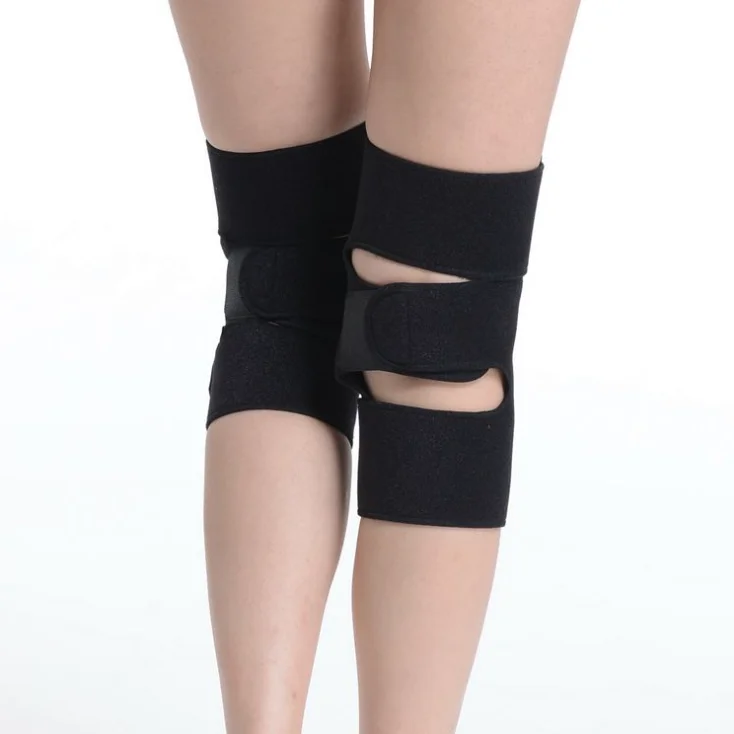 

HOT Therapy Health Pain Relief Self-heating Knee Brace knee therapy electric heating knee pad, Customized color