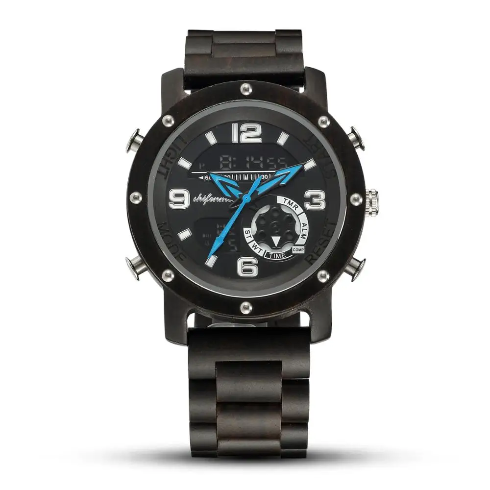 

shifenmei S5575 popular young people unique design fashion wooden time watch