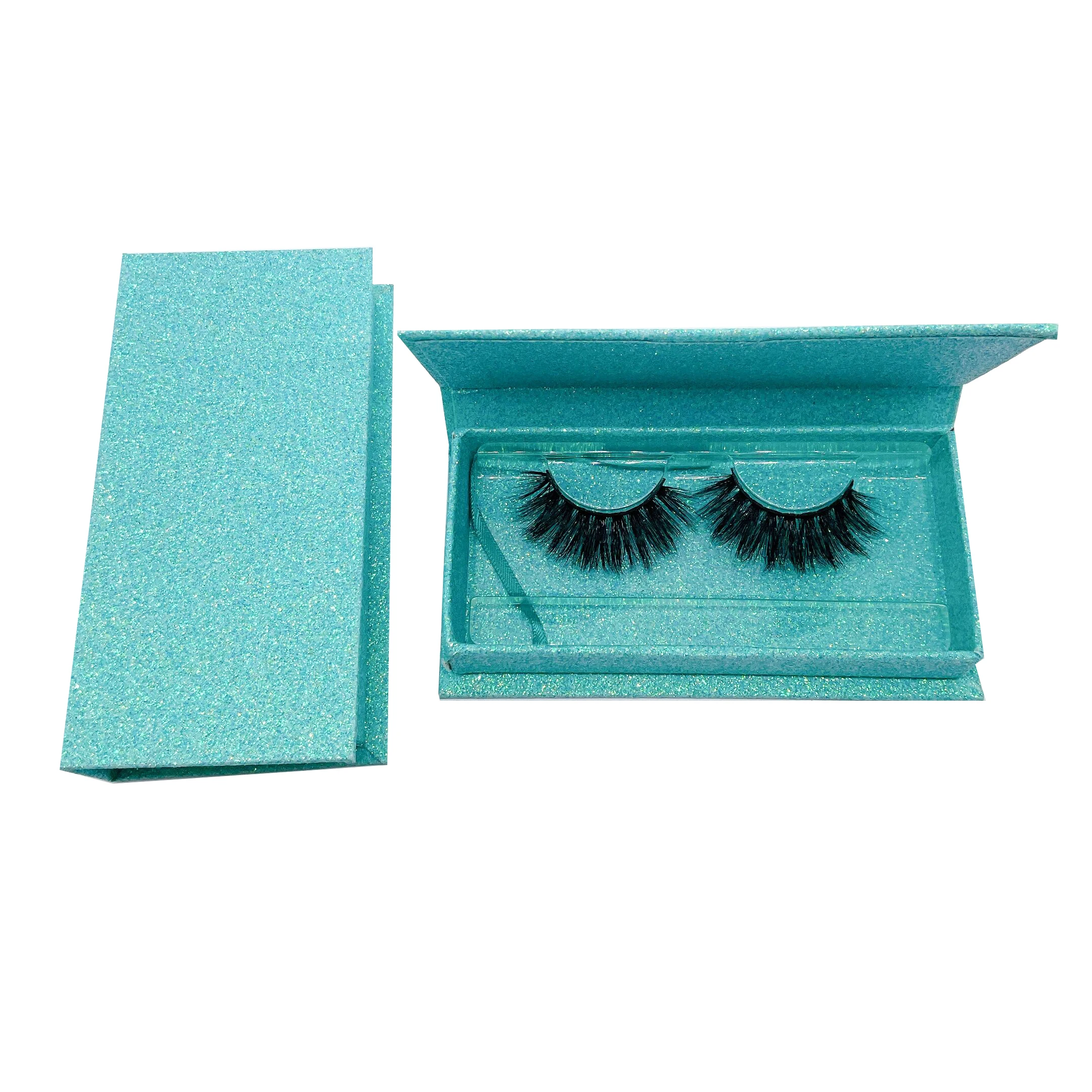 

2021 new arrivals false eyelash popular selling wispy soft and natural synthetic 3d faux mink lashes, Black color