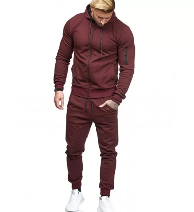 

Wholesale Sports Suits Man Wear Fit Sweatsuit Jogging Suits Sportswear Running Gym Men's Sets Fitness Tracksuits Sets For Men