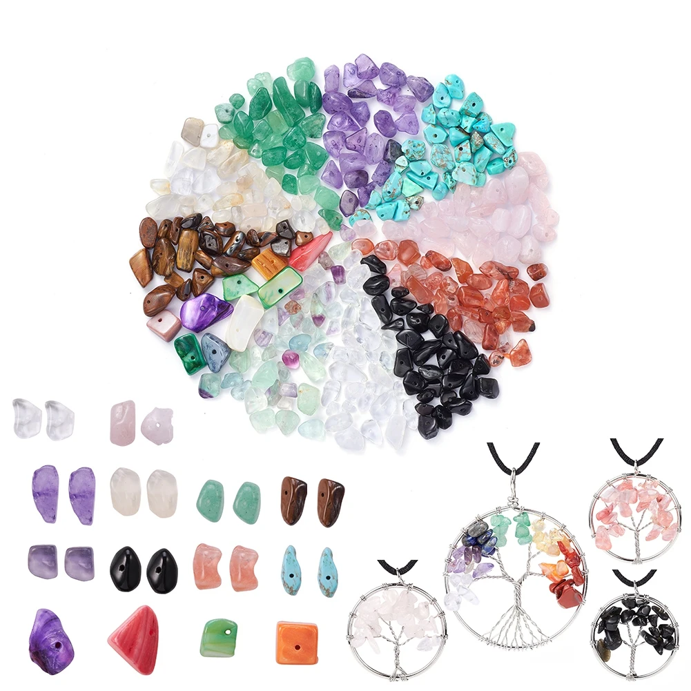 

Pandahall Chip Beads DIY Jewelry Earring Finding Kit, Mixed color