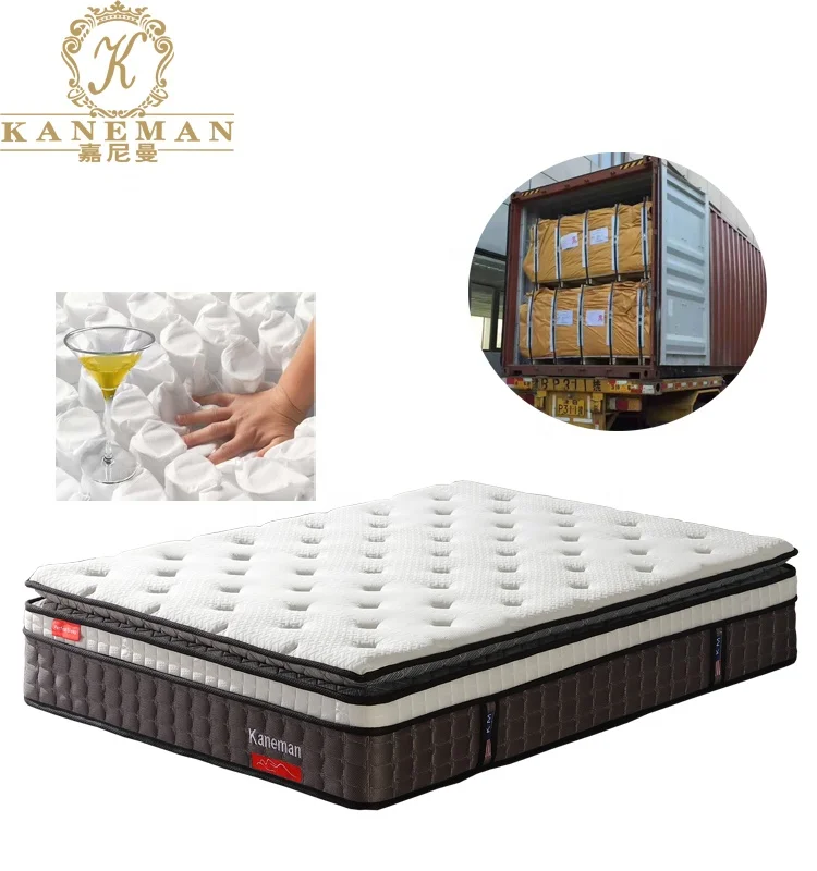 

2018 CIFF high-end China factory pocket spring best price mattress, Customized color