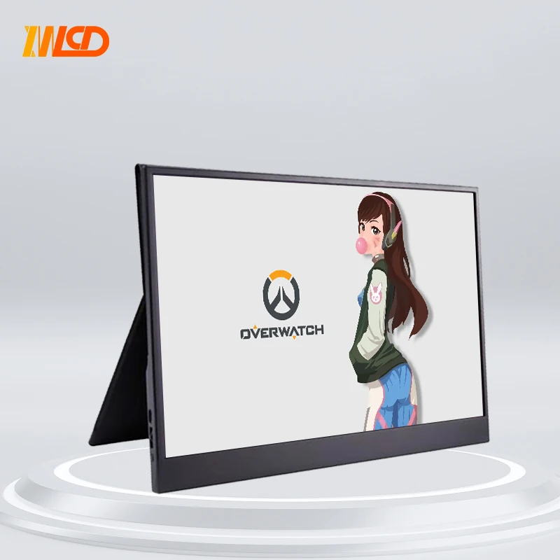 

Full HD 1080P Gaming Monitor 15.6 inch Portable Monitor with Type-C USB for Laptop Pc Mobile Phone