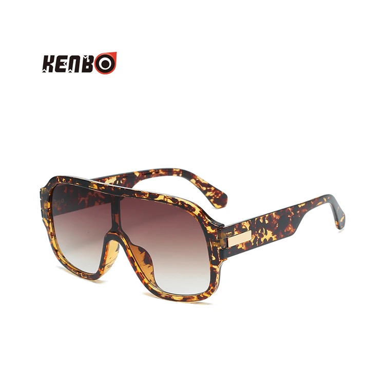 

Kenbo Luxury Eyewear Mens Oversized Sunglasses Vintage One Piece Big Frame Trendy Sun Glasses Women 2021