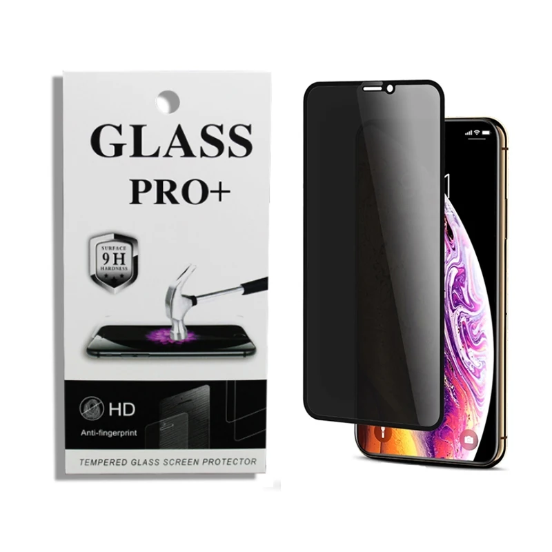 

9H 2.5D Full Glue Mobile Phone Anti Spy Privacy Filter Tempered Glass Screen Protector For Xiaomi Redmi 9 9A 9C Pro Prime