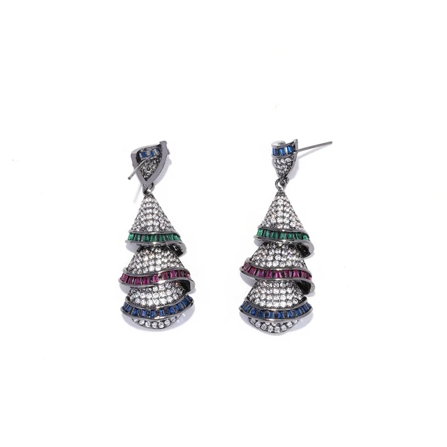 

Acrylic Earring Fun 2021 Stand Flower Women Geometric Earrings, As photo