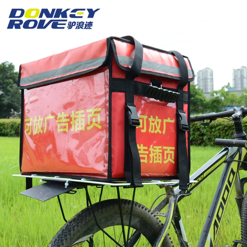 

Hot Sell cheap waterproof food pizza thermal insulation bag for scooter, Customized color
