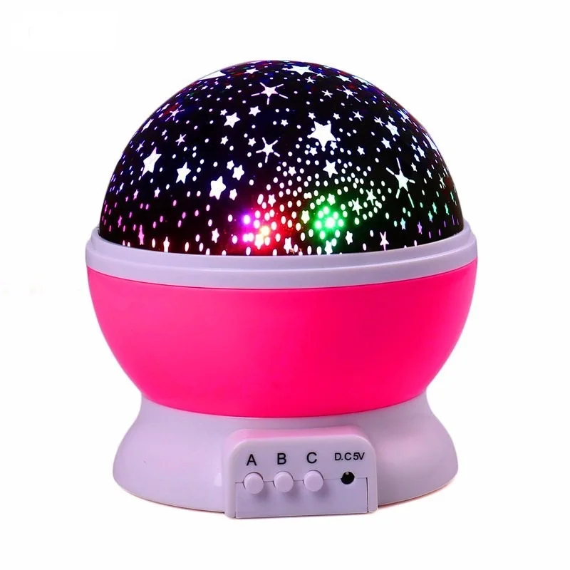new products 2020 unique 360 rotation starry sky projector,hello kitty start night light for home decor