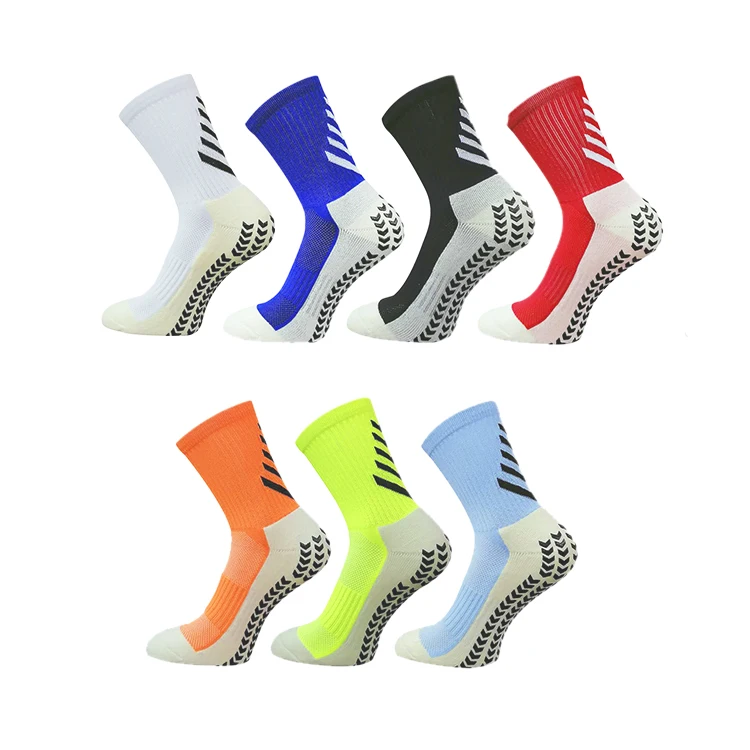 

Custom Non-slip Athletic Terry Thermal Tube Adult Basketball Football Anti Slip Sports Grip Socks, Custom color