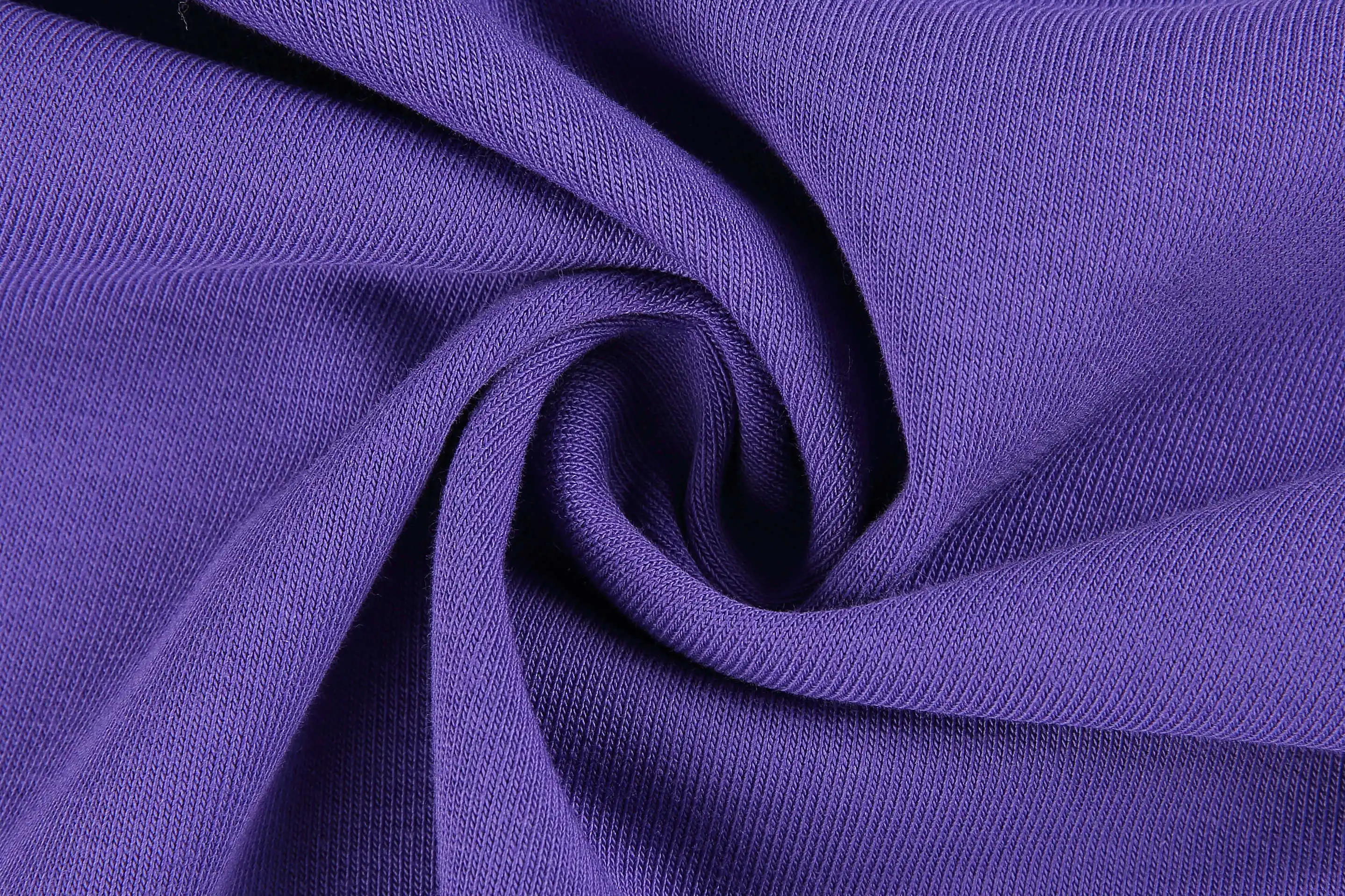 85%cotton 15%polyester french terry knitted hoodie cloth fabric