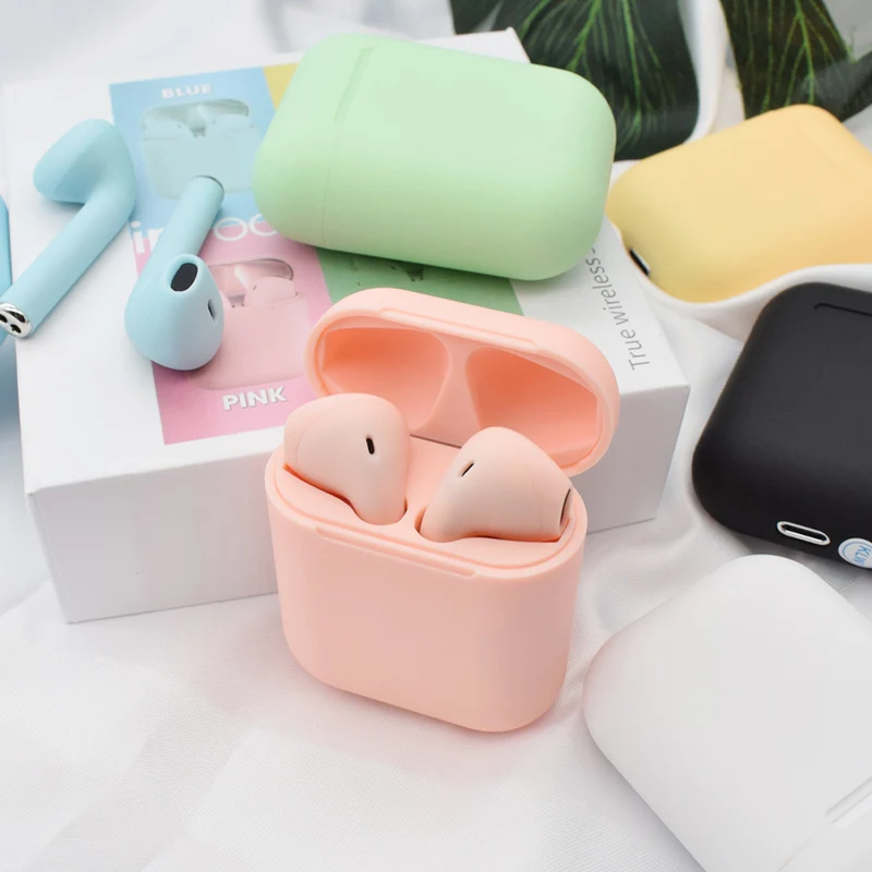 

Factory Original Price Impods 16 I16 I18 I19 I9000 V5.0 Inpods 12 TWS Earphones, White blue yellow pink green