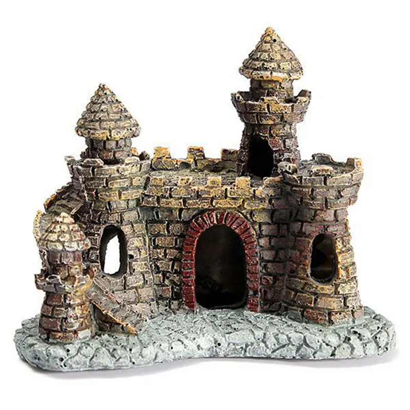 

2020 artificial house aquarium landscape decoration aquarium decoration fish tank accessories fast delivery