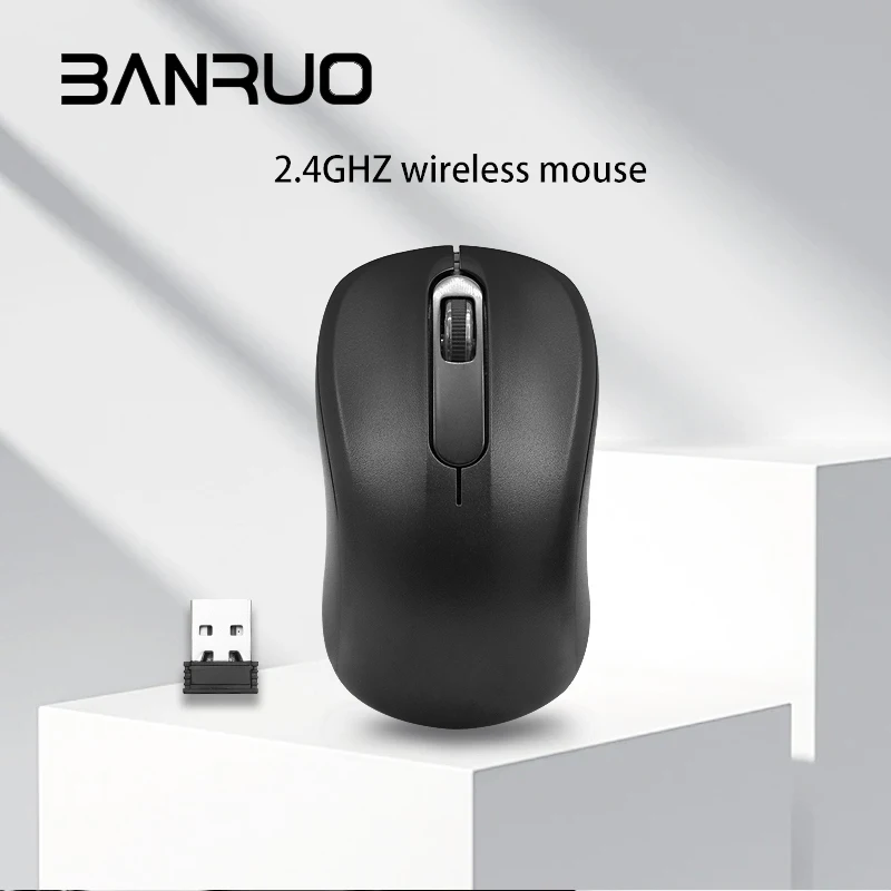 

COUSO 2.4G Bluetooth Computer Mouse with USB Nano Receiver 1600 DPI Wireless Mouse Mouse For Computer PC Laptop