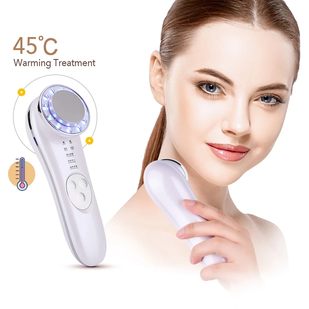 

Professional Face Lift Devices RF Microcurrent Skin Rejuvenation Facial Massager Light Therapy Anti Wrinkle Beauty Apparatus