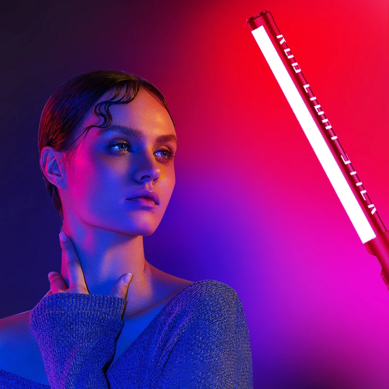 

LED Handheld Photography Light Adjustable Color Temperature Live Broadcast Video Fill Light Stick With Remote Control