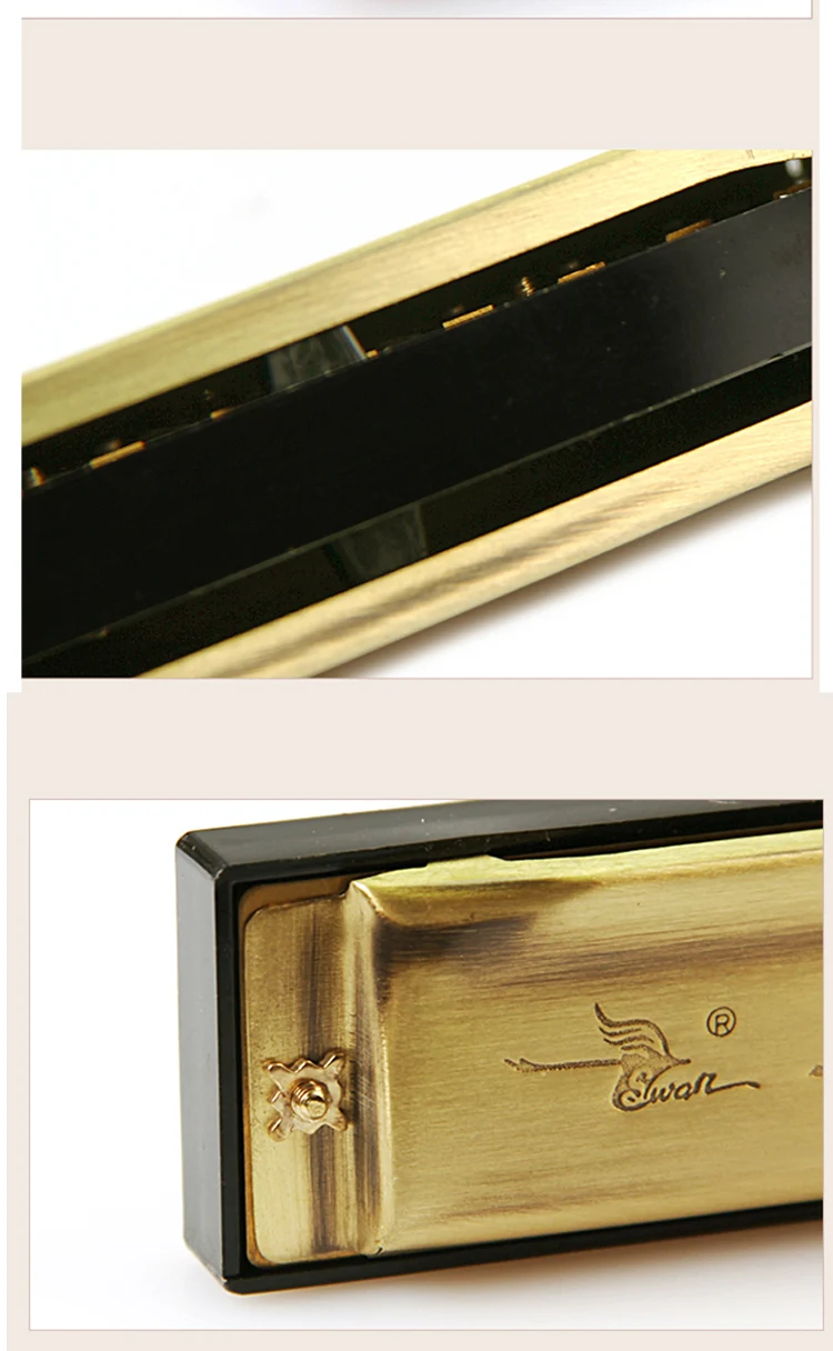 SWAN 1020-1 10 Holes Blues Harmonicas