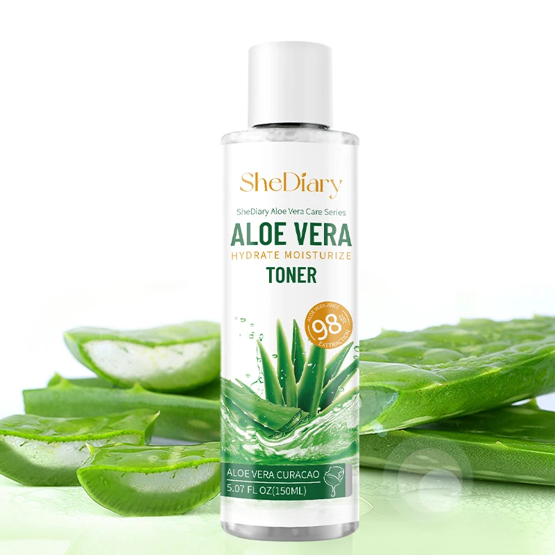 

Aloe Vera Facial Toner Private label Natural water Moisturizing skin toner Beauty care face toner