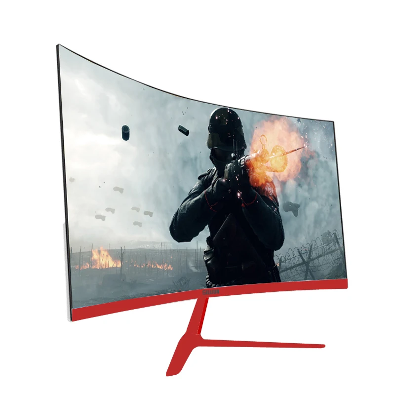 

24 inch LED Computer PC Monitor Curved Screen 1080P Display Curved Gaming Monitor