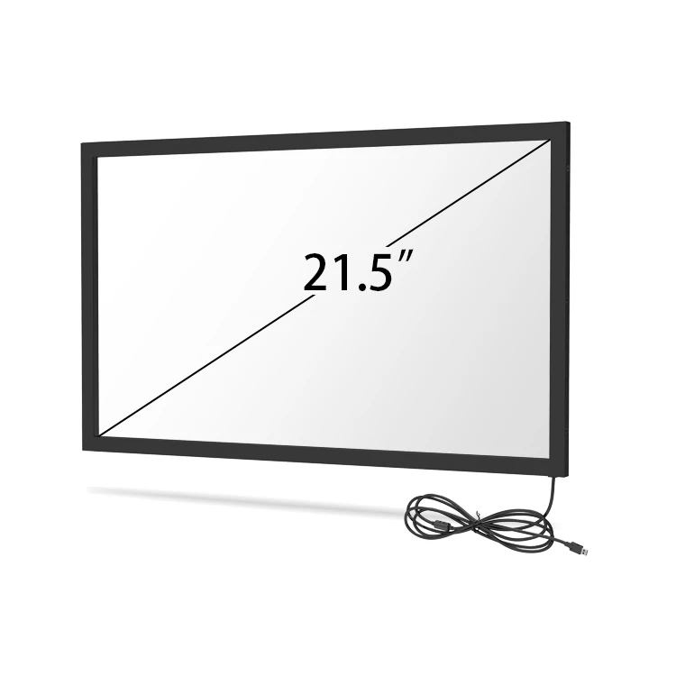 

USB Infrared touch glass 10 points 21.5 inch multi touch screen IR touch frame with glass