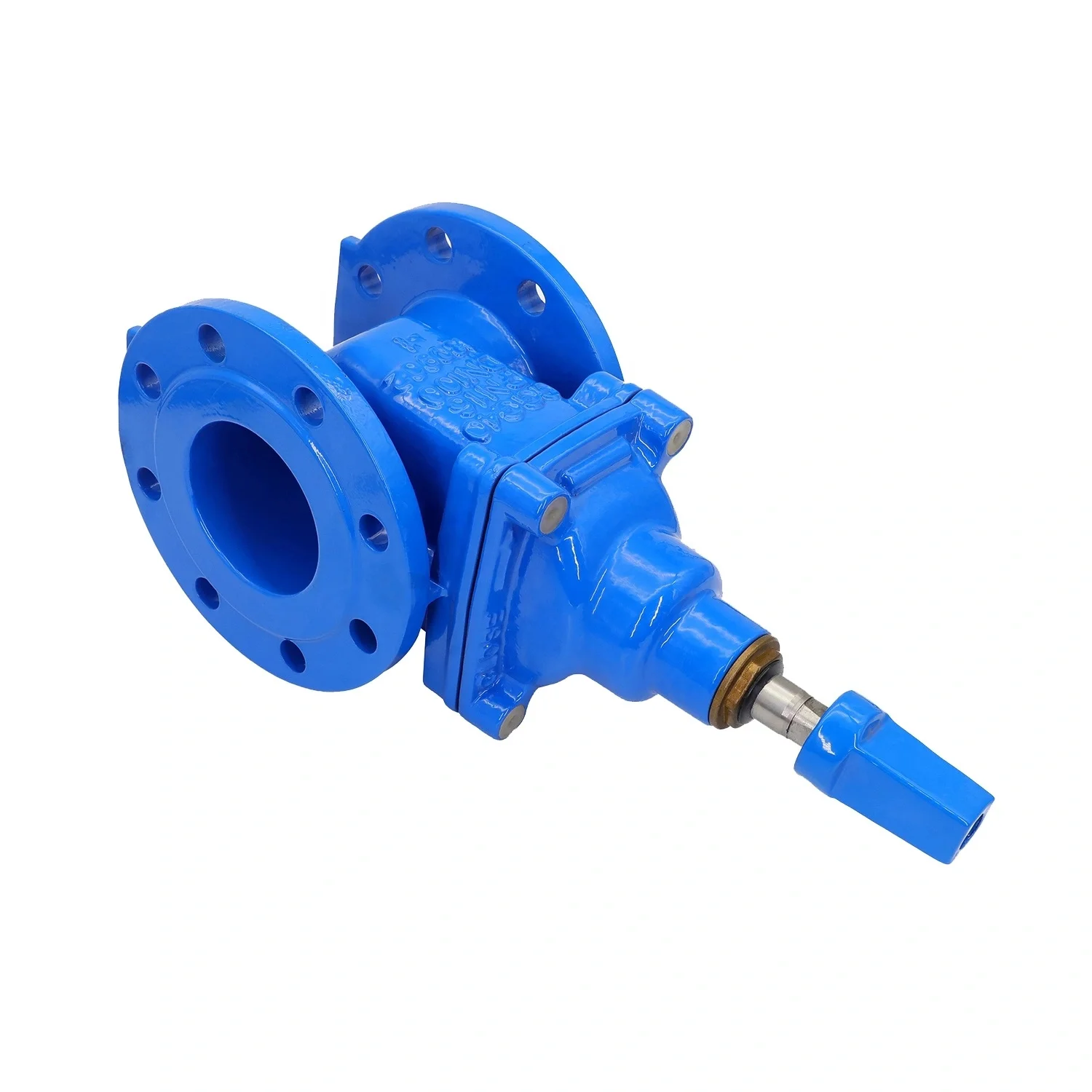 Pn10/16 BS5163 Dinf4/F5 Nrs Resilient Seated Gate Valve with Flanged Ends