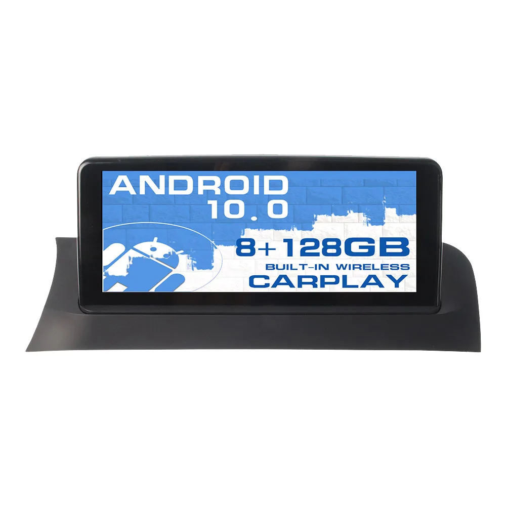 

10.25 Android 10 128+8 1920*720 For BMW X3 X4 2011-2017 CIC NBT Car Multimedia Player GPS Navigation 4G/5G LTE Qualcomm