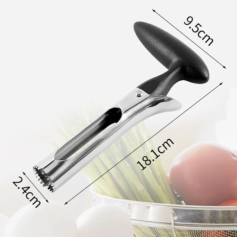 

Multifunctional Stainless Steel Vegetable Fruit Corer, Apple Core Peeler, Custom color