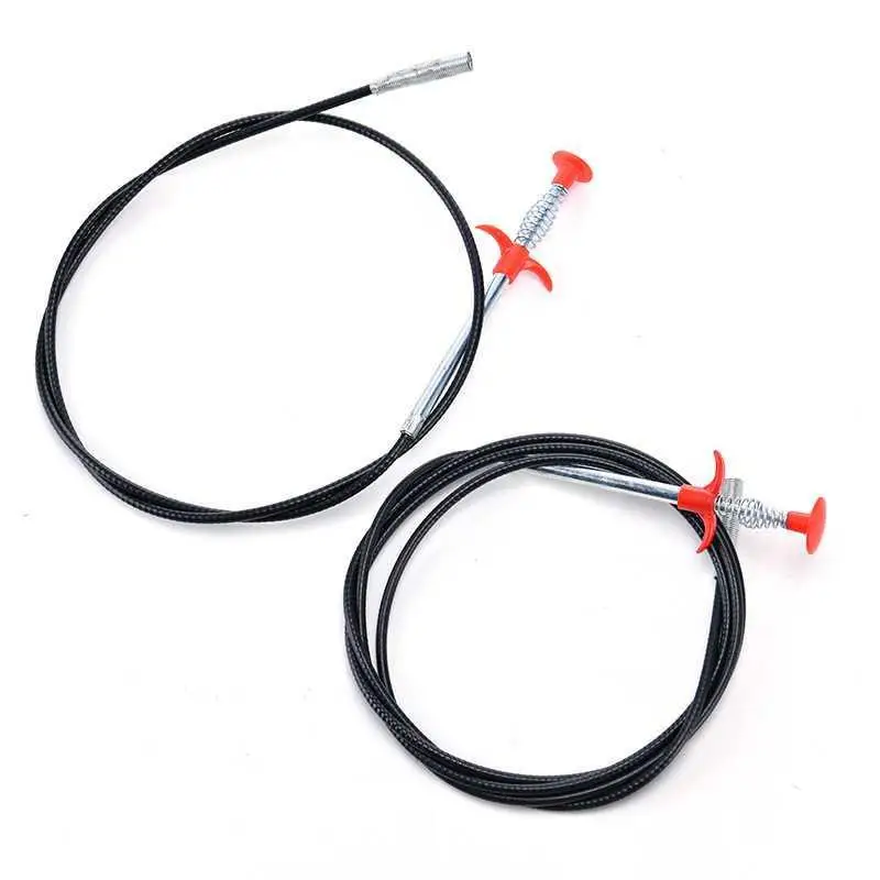 

Manual cleaning tool pipe cleaner clogging sewer dredger sink bathroom floor drain four claw dredger