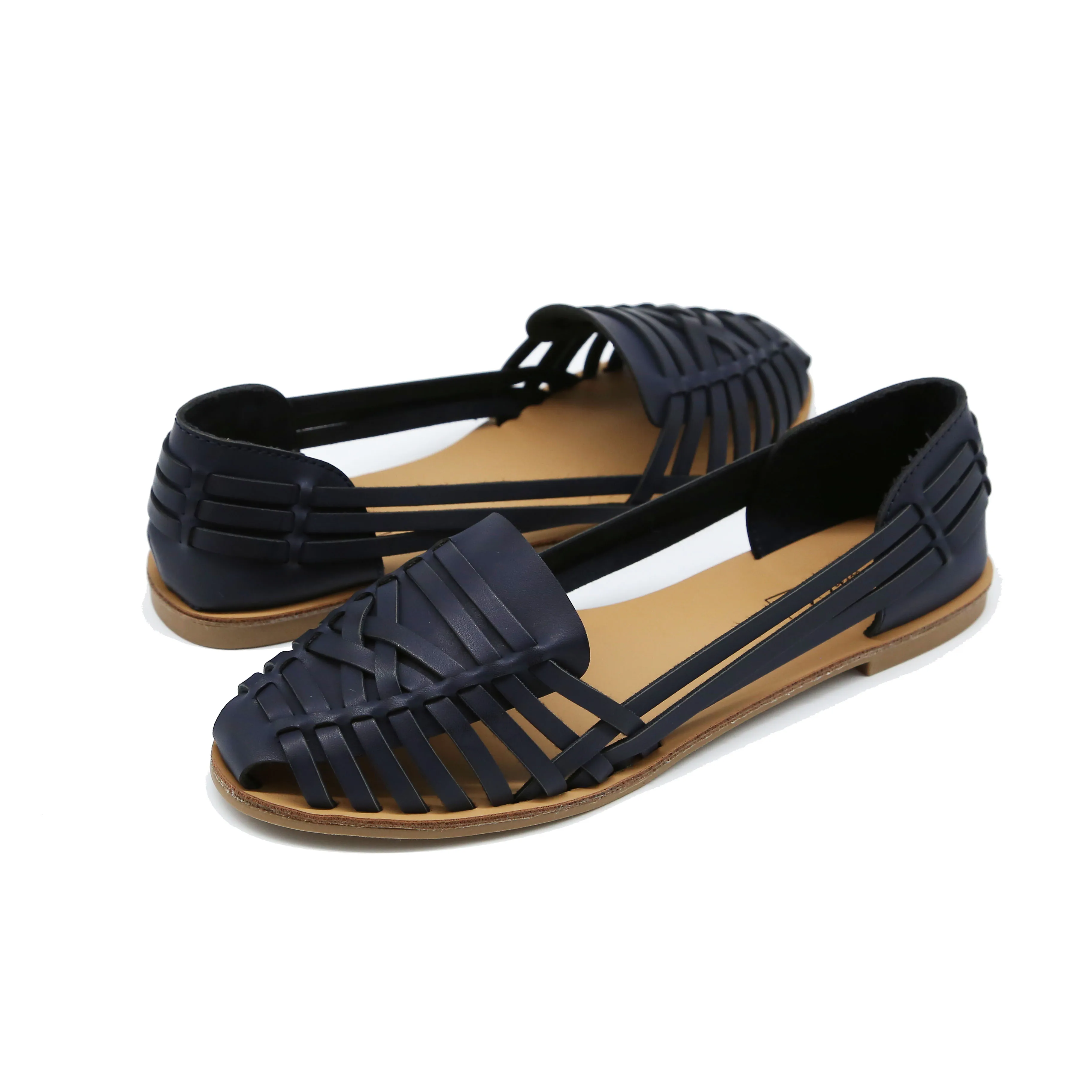 

Women's Zapatos Casual Natural Breathable Walking PU Leather Slip on Flat Loafer, Customized color