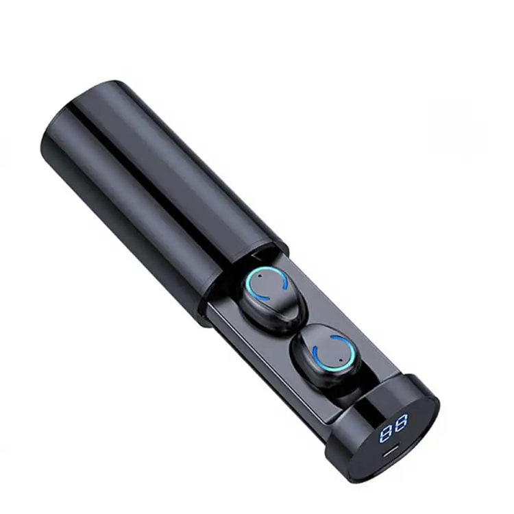 

Customize Logo New Arrival Space Capsule Waterproof F9 6 Tws 5.0 Wireless Earphone Earbuds