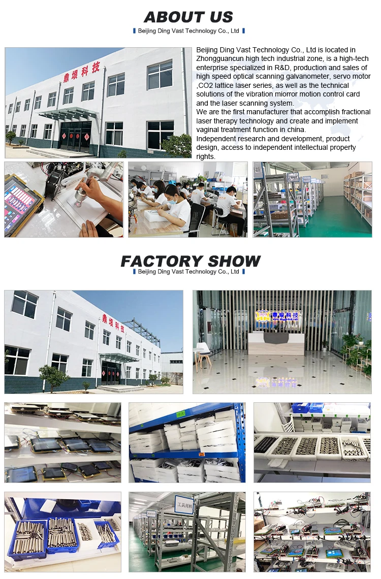 Dingyin Co2 Fractional Laser Parts Fractional Rf Microneedle Machine Thai Beauty Product Therapy Treatment Equipment Arm Medical