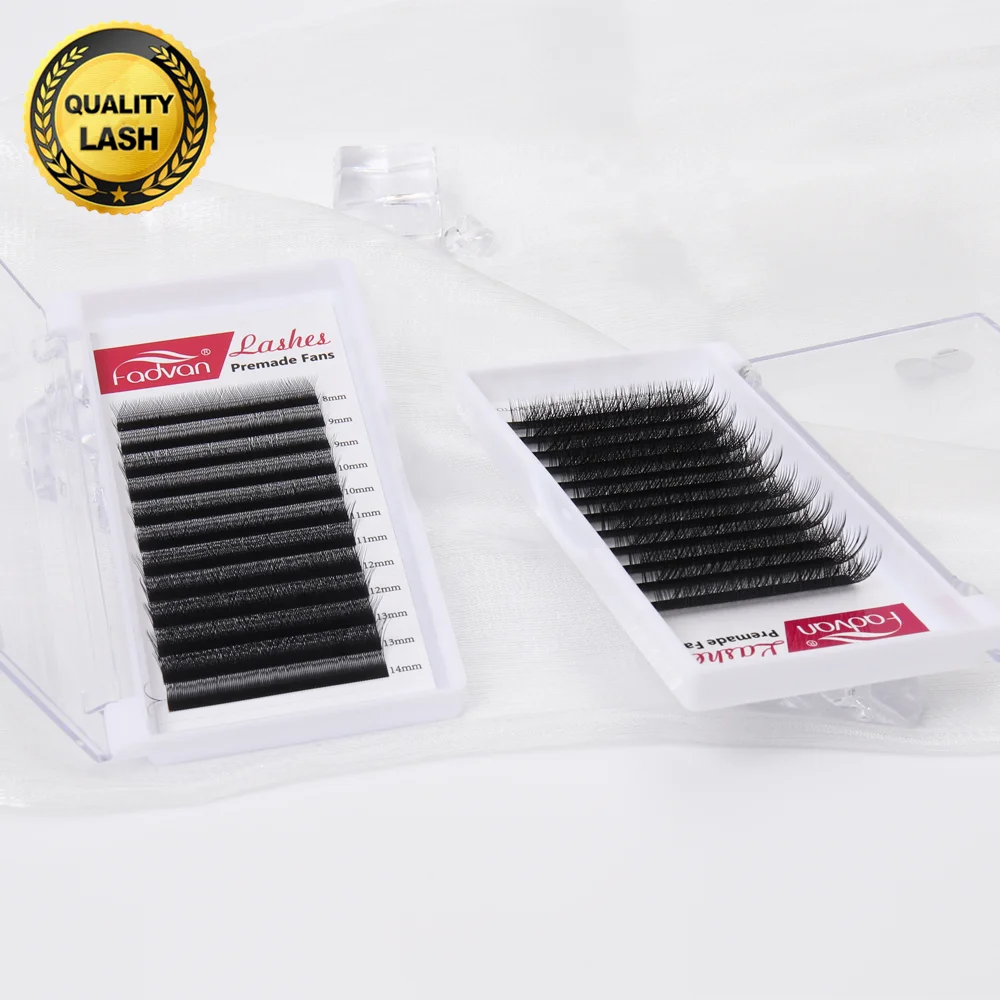 

FADVAN Eyelash Extention YY Shape Volume False Eyelashes Naturally-Artificial Premium Mink Lashes Individual Lash Makeup Supplie, Natural black