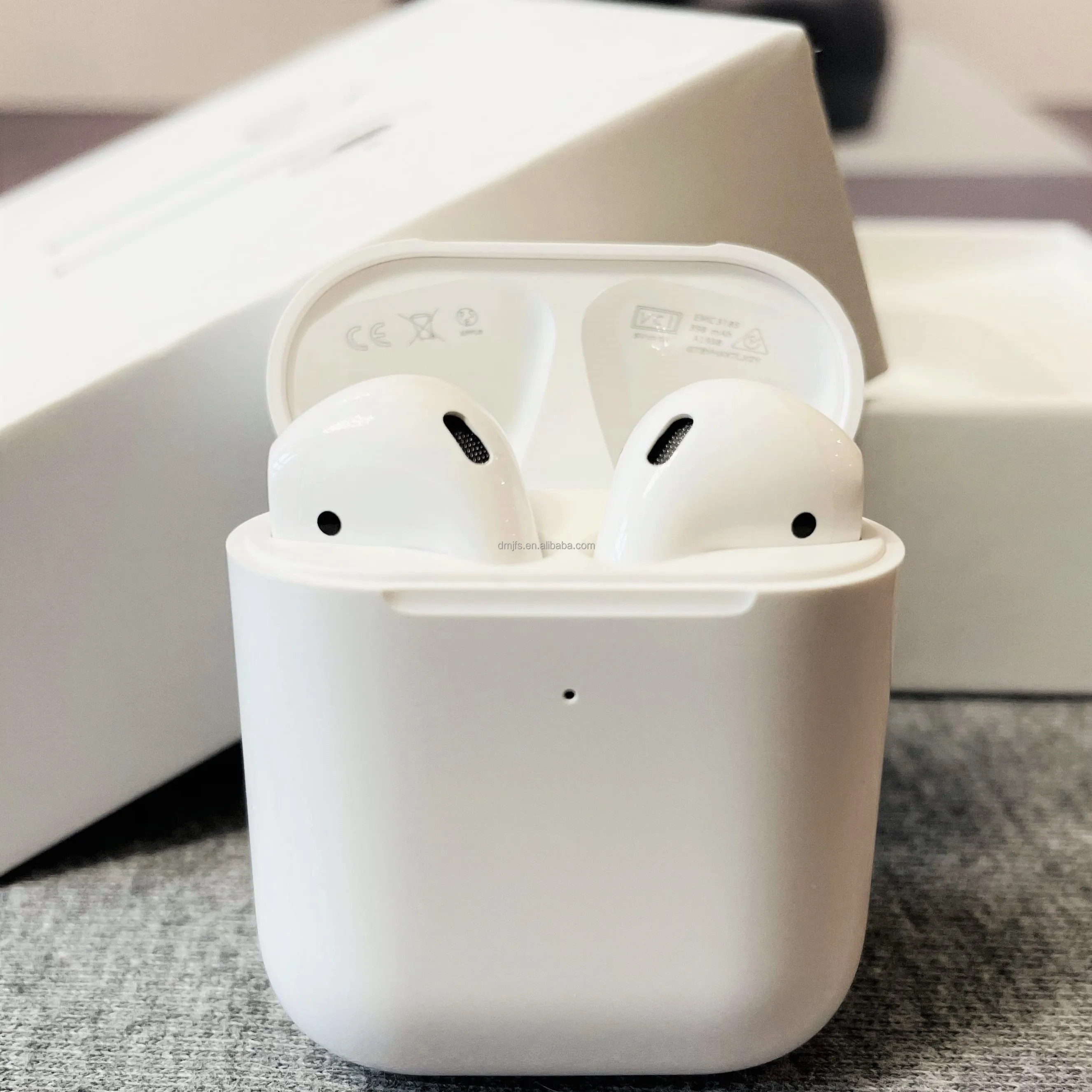 

Best Quality TWS 1 1 air2 Wireless Bluetoothes Earphone Earbuds For air 2, White
