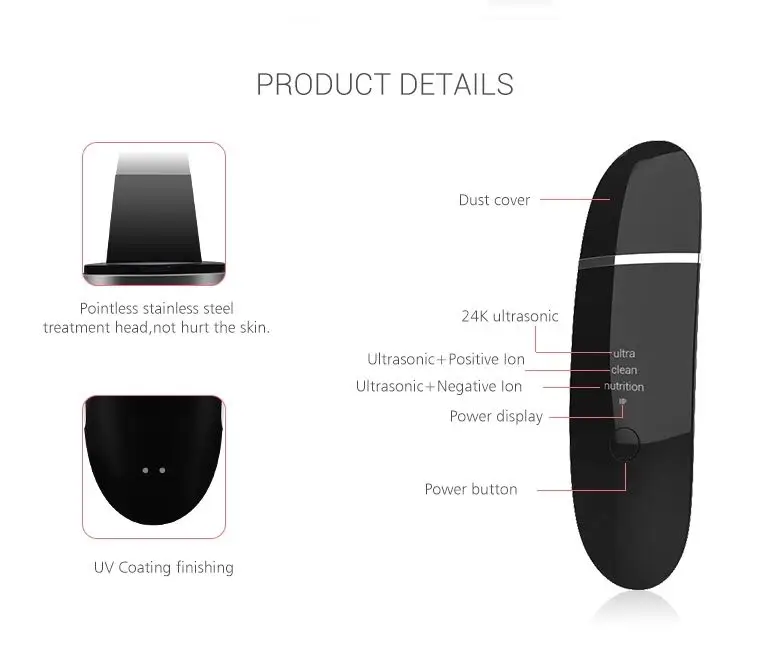 amazon best beauty facial face scrubber skin black head removal home use facial skin scrubber 2020 anlan 3 in 1 skin scrubber 