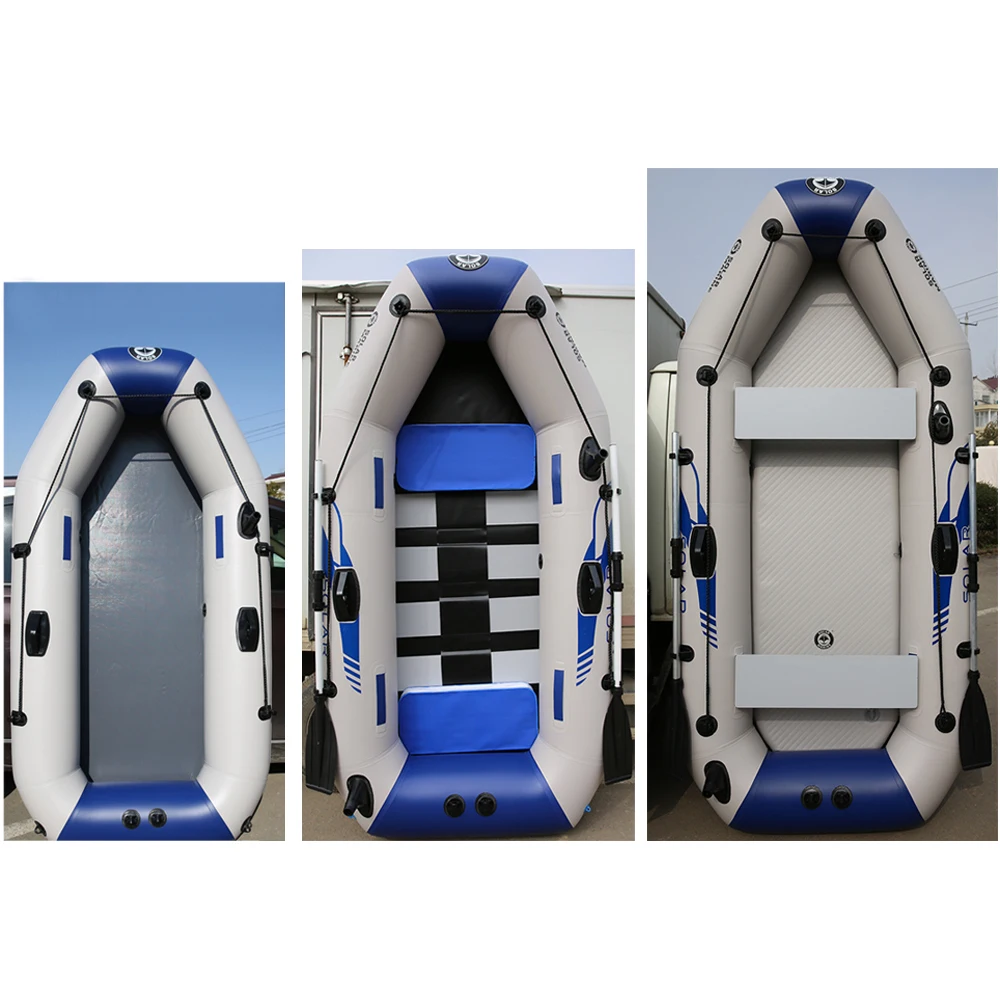

FunFishing inflatable water sport fishing boat Foldable Air Rowing Kayak