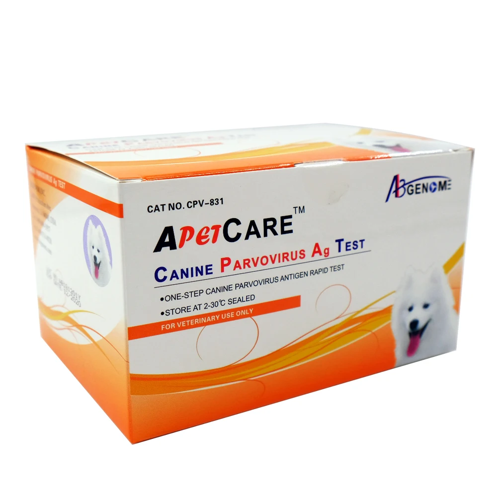
High Quality pet rapid test CPV Canine Parvovirus Virsu Test Kit 