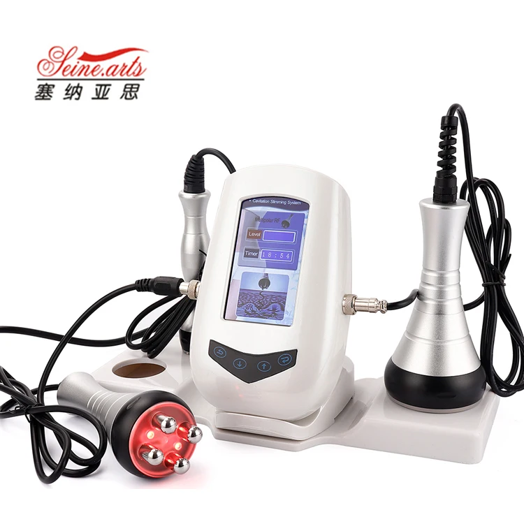 

2021 Ce Approval Portable Ultrasound Slimming Machine Cavitation Equipment Rf Radio Frequency Red Light Therapy Device (LW-102), White