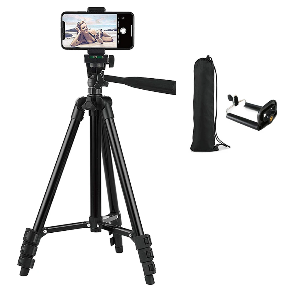 

Mobile Travel tripod stand camera tripod, Black, silver