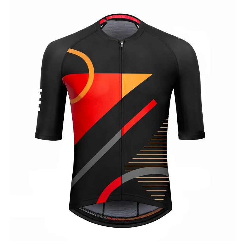 

2022 New Arrival Custom Design Full Zipped Teamwear Racing Road Bike Clothing For Men Customize Cycling Jersey Set, Customized color