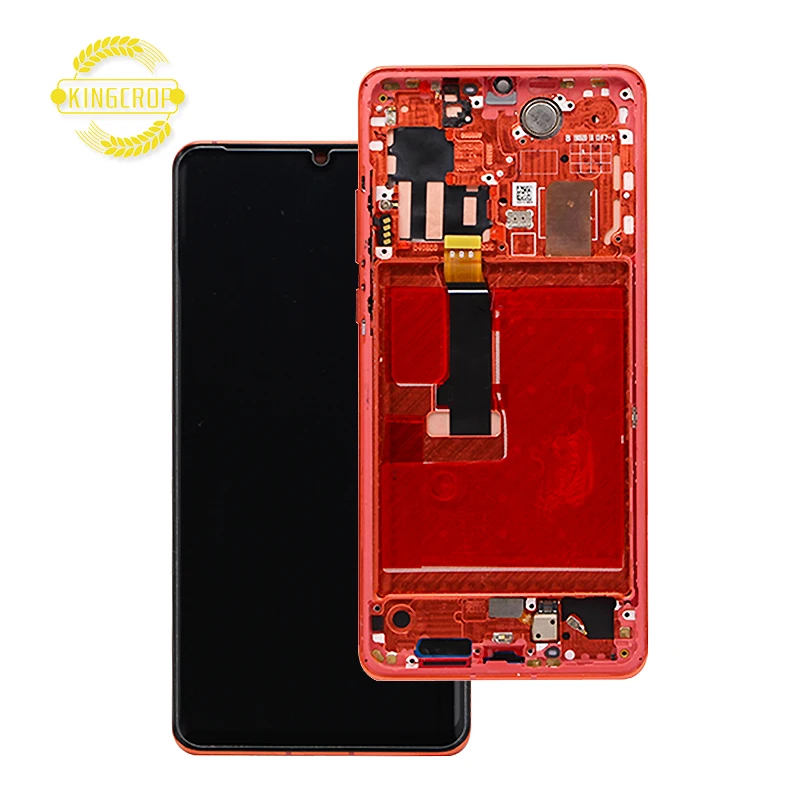 

NEW Original Model for Huawei P30 pro mobile LCD VOG-L29 touch screen Assembly,For Huawei P30 pro LCD Display with frame, Blue/aurora blue/breath crystal/black/red