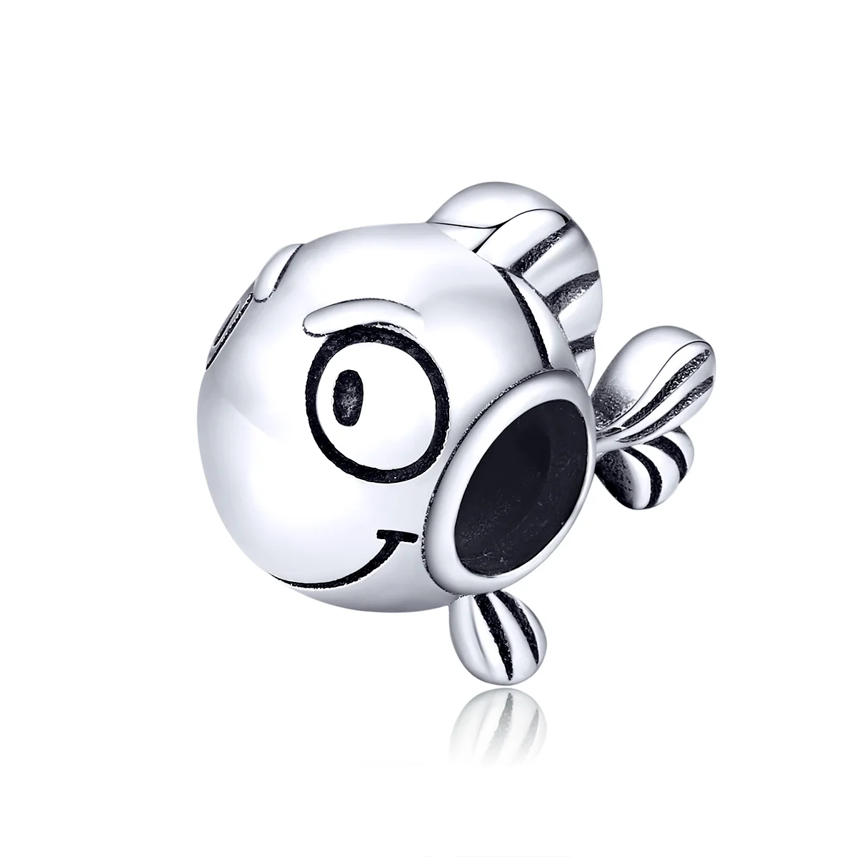 

Adventure Series 925 Sterling Silver Jewelry Clownfish Metal Charm