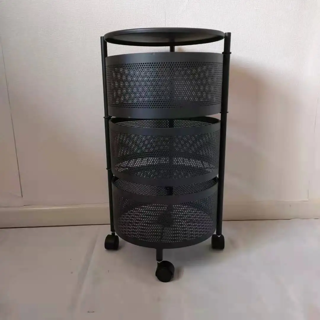 

Best quality home rack storage rack shelf rotating storage shelves for kitchen