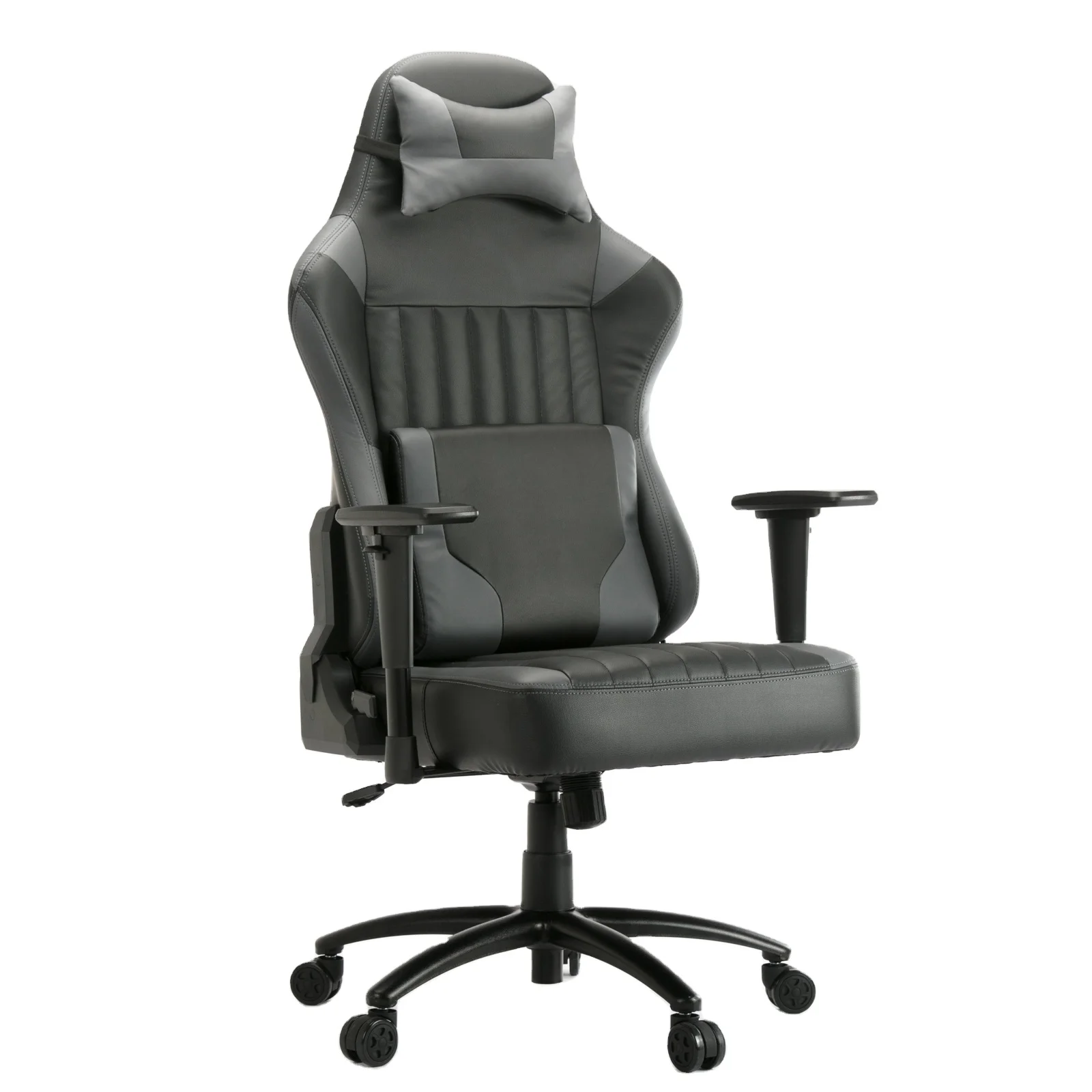

USA free shipping Ergonomic Swivel Gaming Chair,High-Back Leather chair with Lumbar support